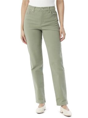 Plus Size Gloria Vanderbilt Amanda Classic Jeans Sage Green 18W Casual